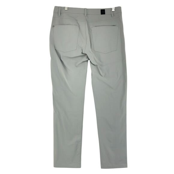 Vuori Pants Mens 31 Meta Gray Performance Stretch Slim Straight Active Golf - Picture 5 of 14